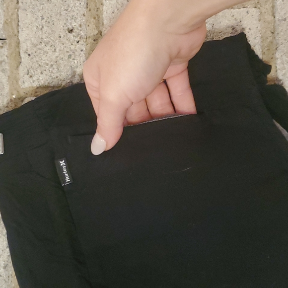 Hurley Boardshorts. Black. Size Medium. Drawstring waist. Women's - Picture 2 of 6